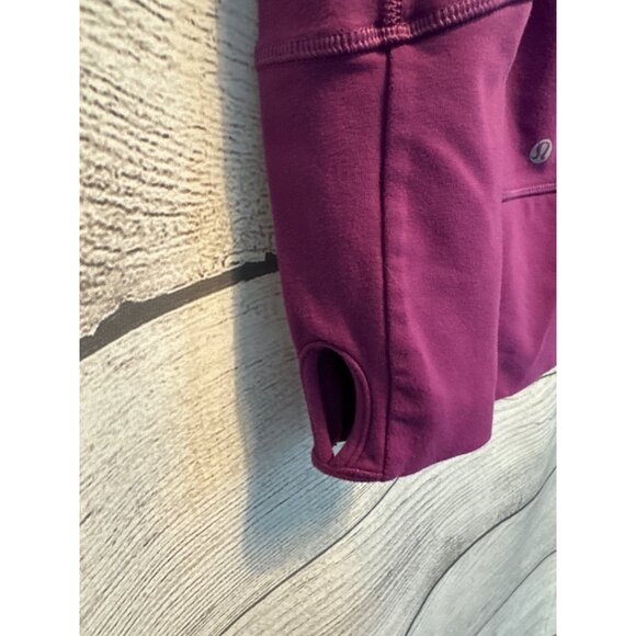 Lululemon Stride Jacket Dew Berry Size 6 - Picture 3 of 4